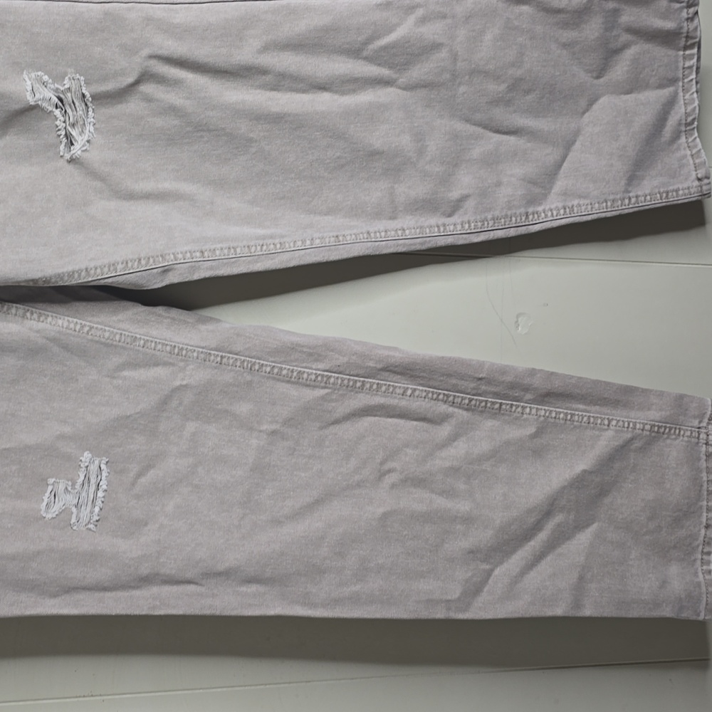Women's High Rise EasyRigid Straight Distressed Jeans Wild Fable 12 - Picture 4 of 10